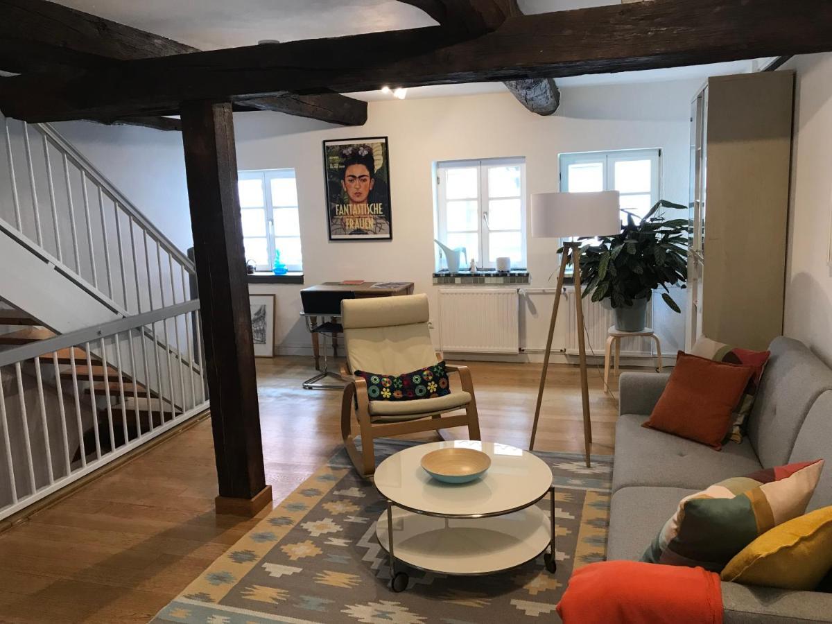 מינדן Charmantes Fachwerkhaus In Der Innenstadt מראה חיצוני תמונה