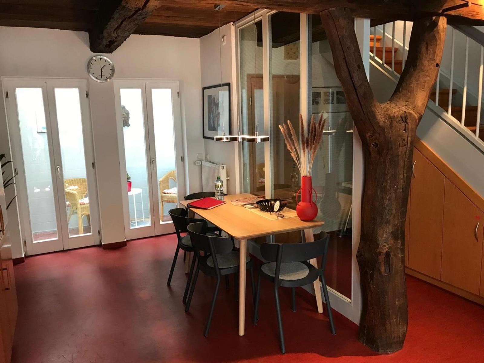 מינדן Charmantes Fachwerkhaus In Der Innenstadt מראה חיצוני תמונה